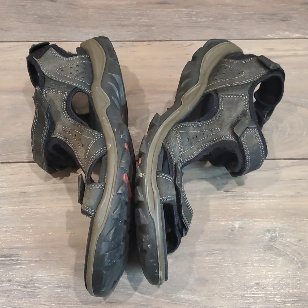 Ecco Mens Yucatan Hiking Outdoor Sandals shoes sz EUR 47 US 13-13.5